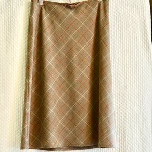 The Limited Plaid Skirt